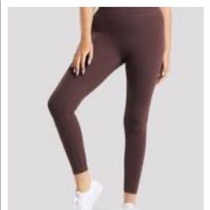 Gymshark Whitney legging cherry chocolate size S